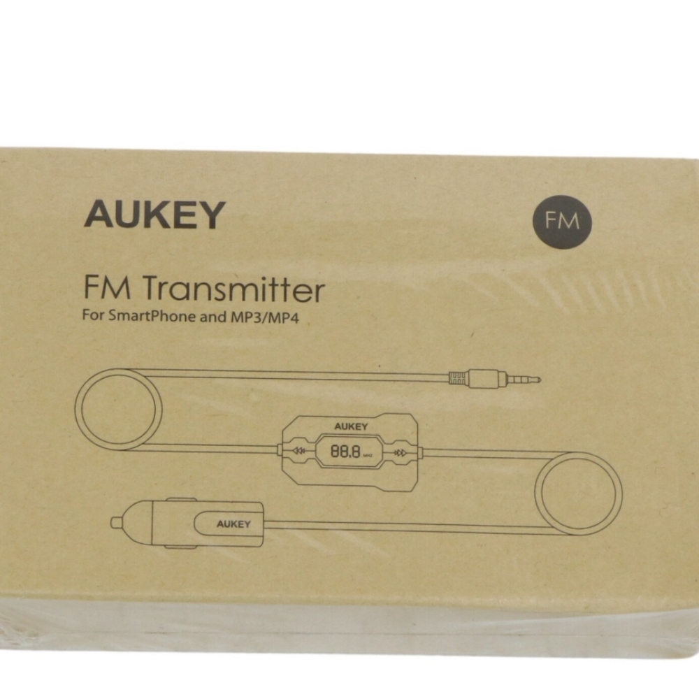 New factory sealed Aukey brand FM transmitter